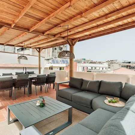 Praiano - 2 Bedrooms, Balcony And Terrace In Ciutat Vella 아파트 바르셀로나